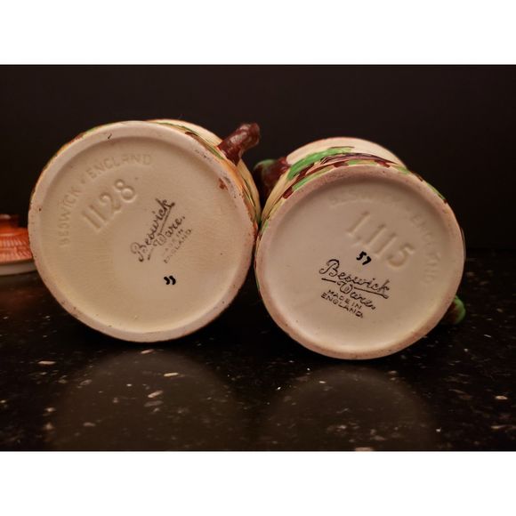 Beswick Ware Cottage Creamer and Sugar Bowl England Rare Vintage - Picture 14 of 16